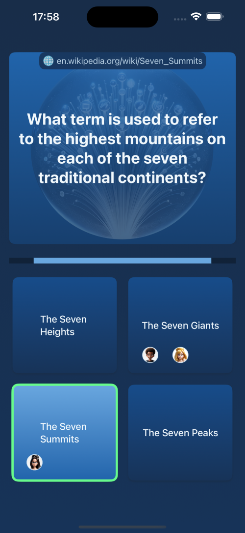 In game after everyone has answered